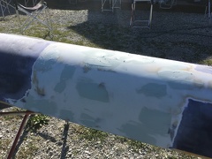 Sanded Bondo and Touch Up on Outer Hull2